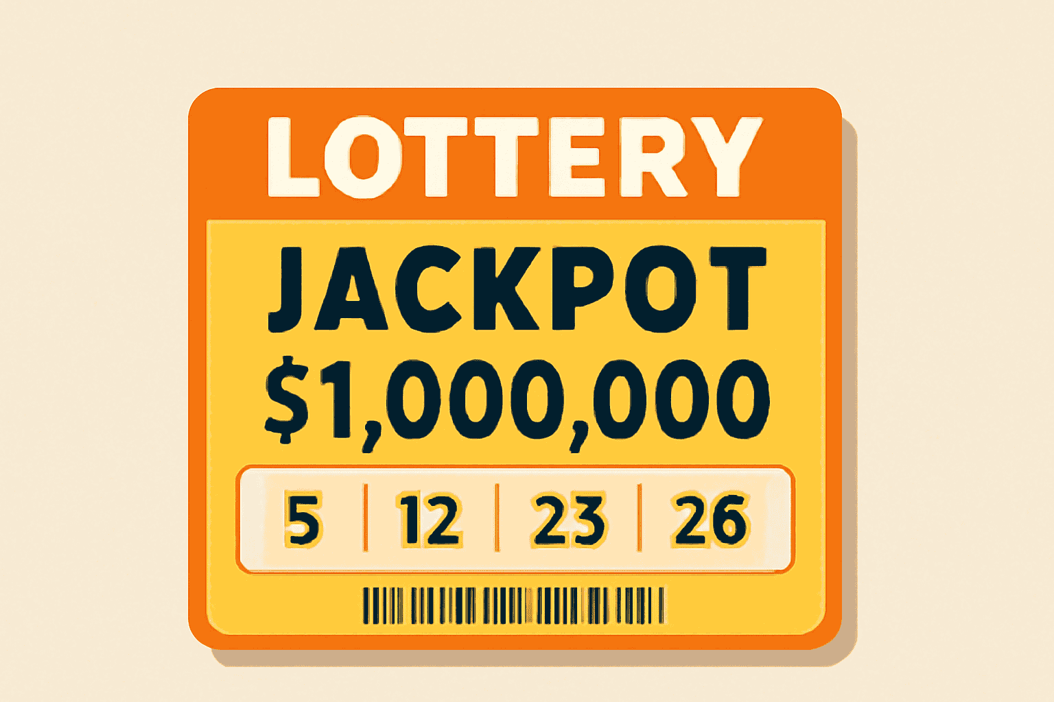 大乐透中奖彩票示例